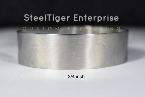 Three Quarter Inch Stainless